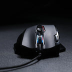 REDRAGON IMPACT 12400DPI MMO Gaming Mouse - Black-Wolf Media Store