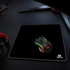 REDRAGON MOUSEPAD FLICK L 400X450 BK-Wolf Media Store