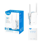 Cudy AC1200 WiFi Range Extender | Wall Plug-Wolf Media Store