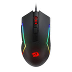 Redragon M616 TRIDENT 10000DPI RGB Gaming Mouse - Black-Wolf Media Store