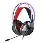 Redragon SCREAM Over-Ear RGB Gaming Headset - Black-Wolf Media Store