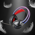 Redragon SCREAM Over-Ear RGB Gaming Headset - Black-Wolf Media Store