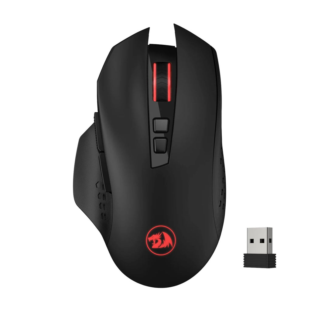 Redragon GAINER M656  Wireless Gaming Mouse 4000DPI - Black-Wolf Media Store