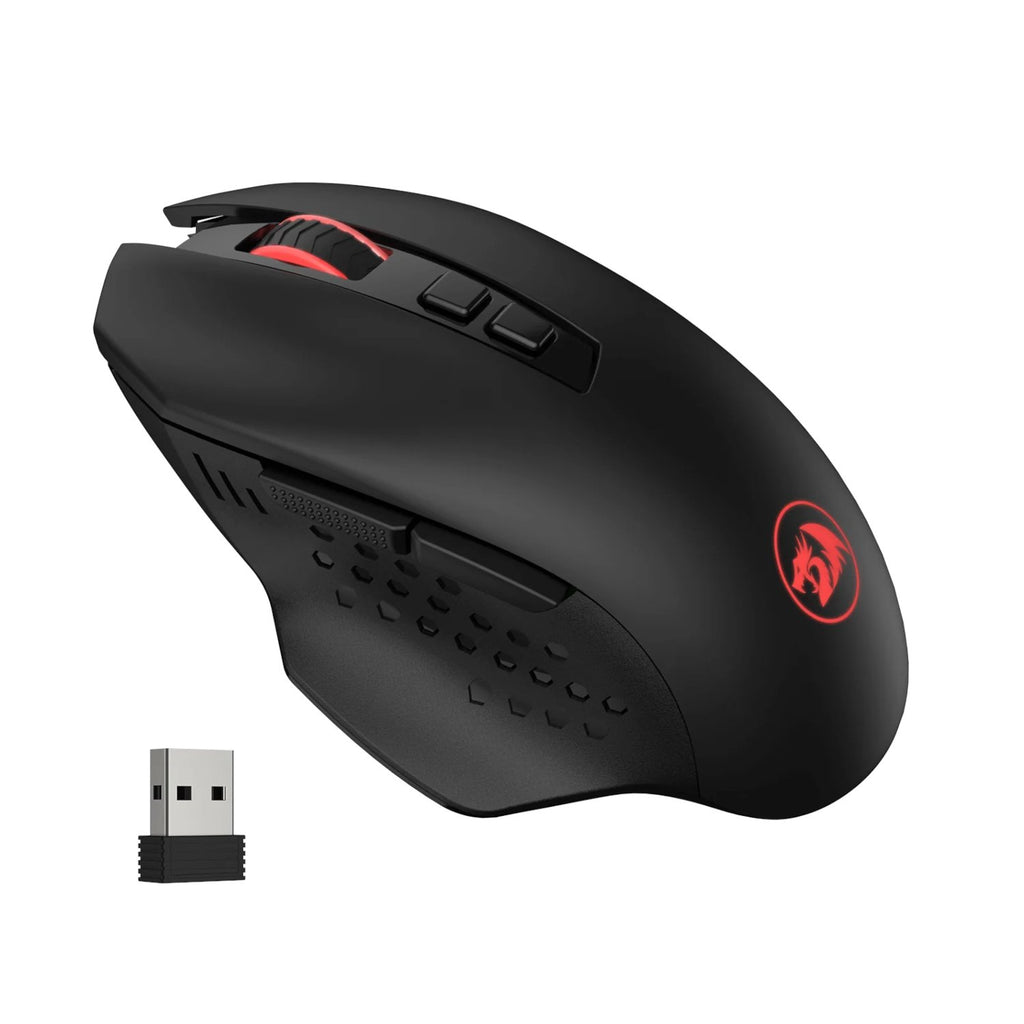 Redragon GAINER M656  Wireless Gaming Mouse 4000DPI - Black-Wolf Media Store