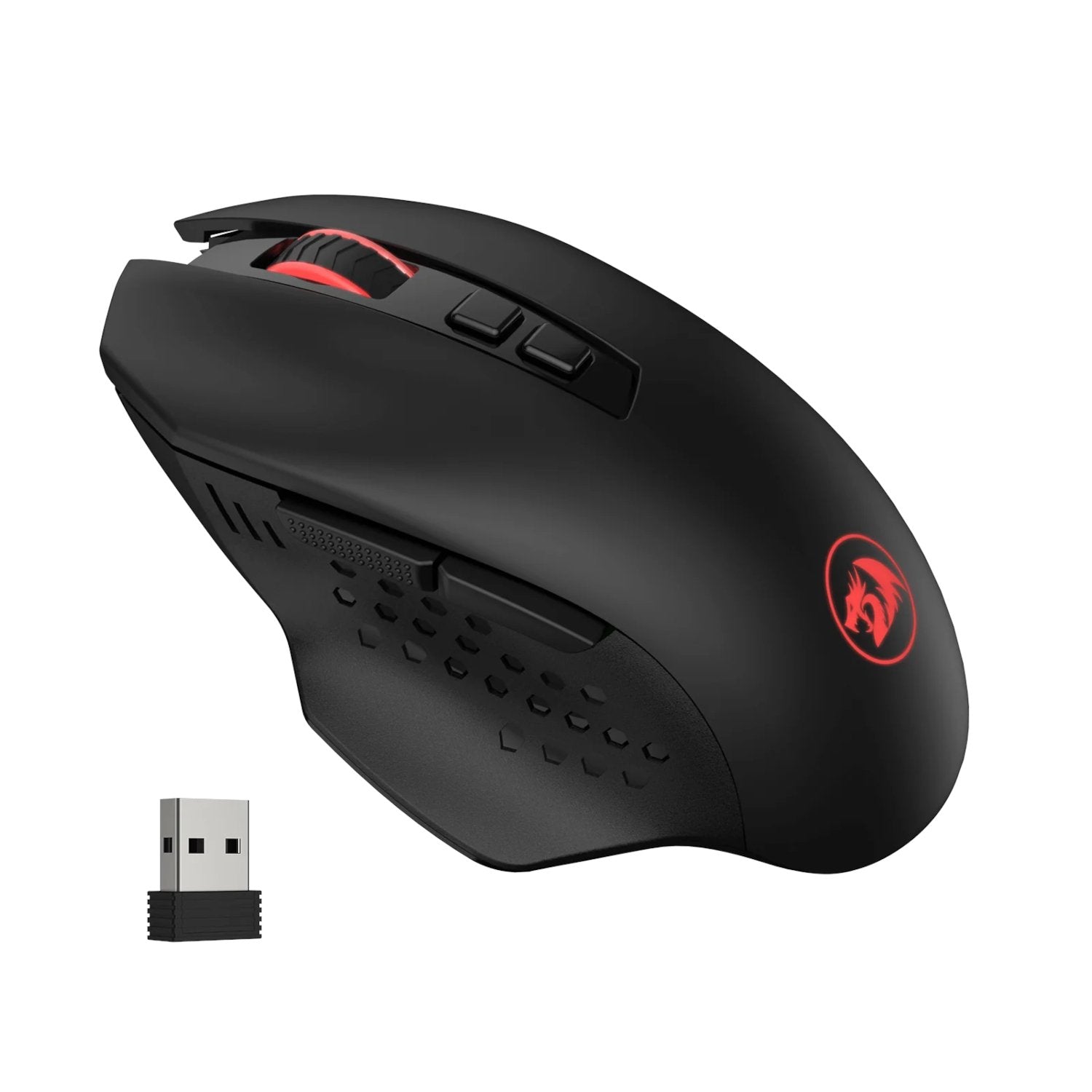 Redragon GAINER M656  Wireless Gaming Mouse 4000DPI - Black-Wolf Media Store