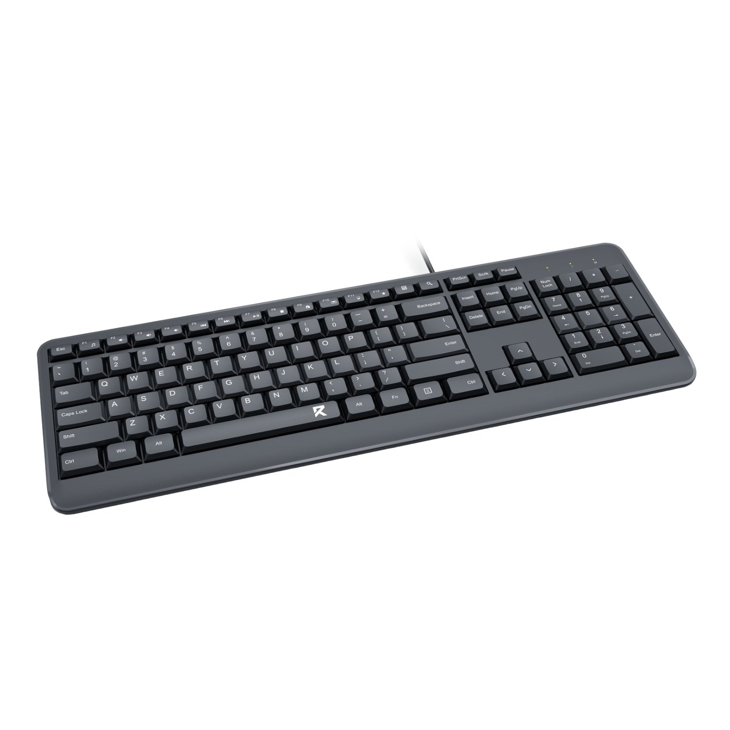 Redragon BK-7092 Full-sized Wired USB Office Keyboard-Wolf Media Store