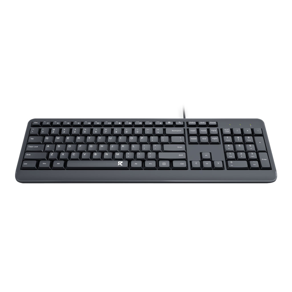 Redragon BK-7092 Full-sized Wired USB Office Keyboard-Wolf Media Store