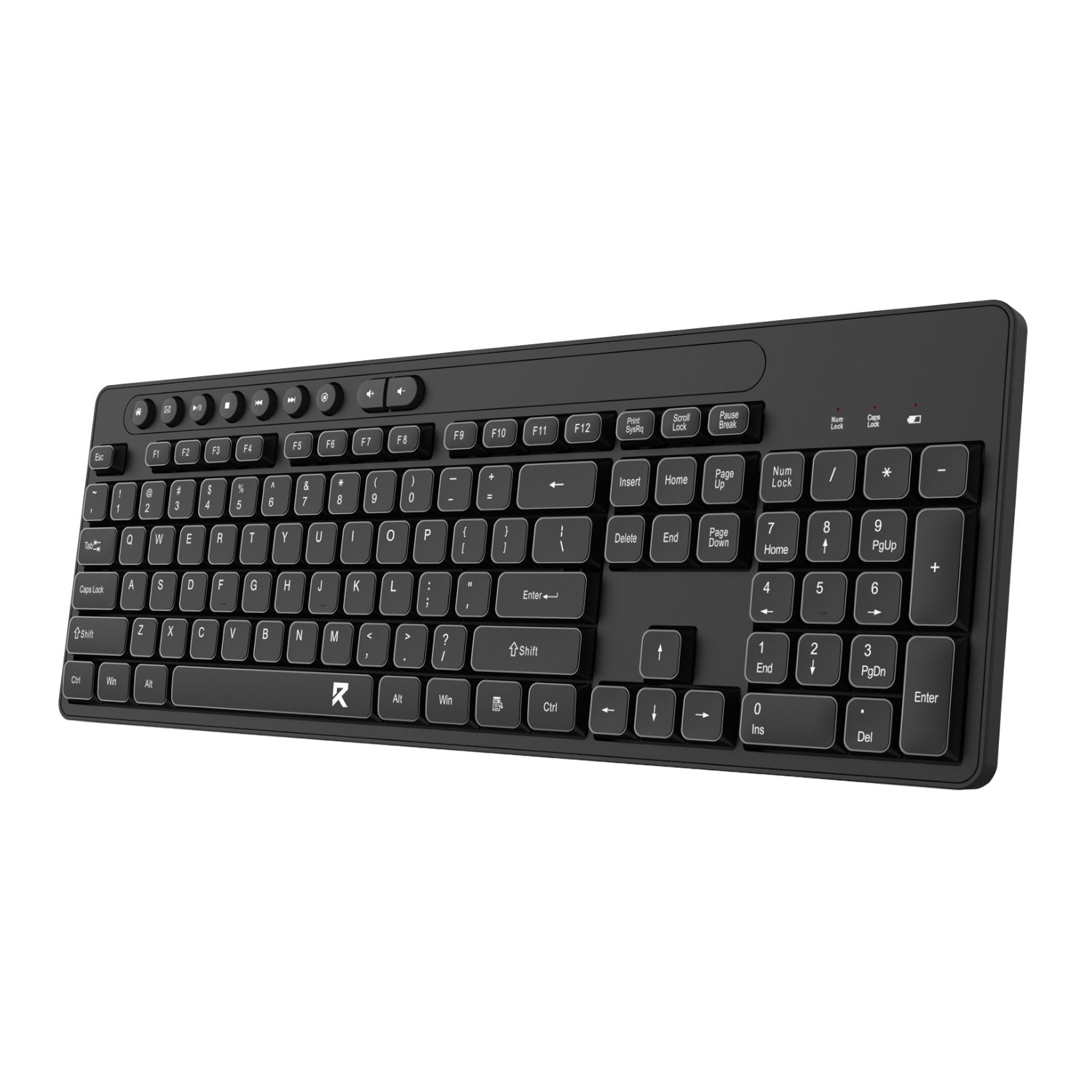 Redragon BK-7094 Full-sized Wireless Office Keyboard-Wolf Media Store