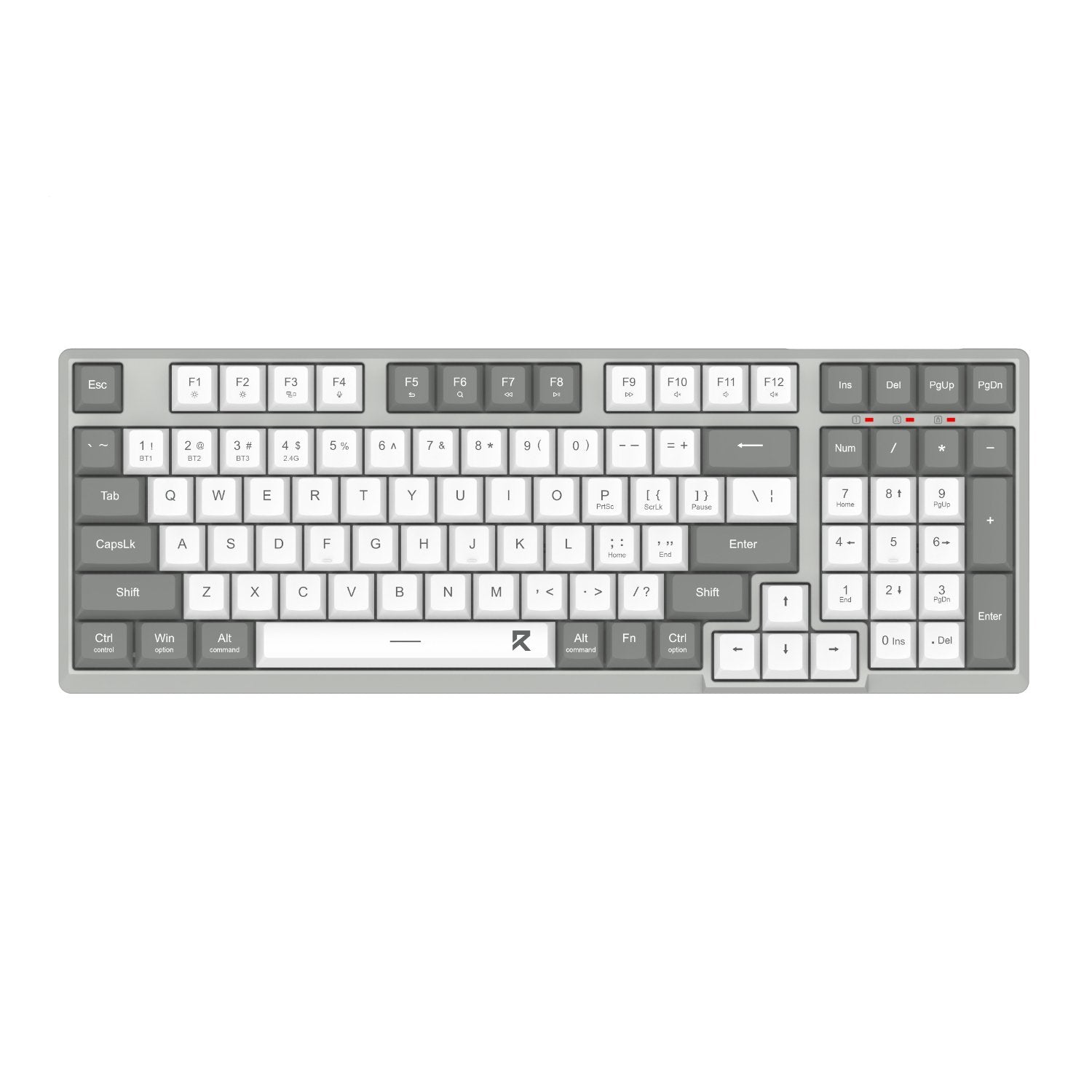 Redragon BK-7113 SCISSOR Full-sized Wired USB Gaming Keyboard-Wolf Media Store