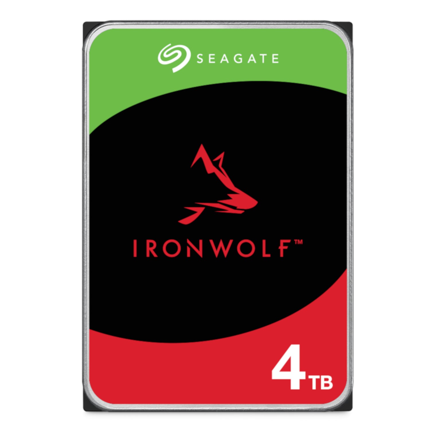Seagate IronWolf NAS 4TB SATA Hard Drive - Wolf Media Store