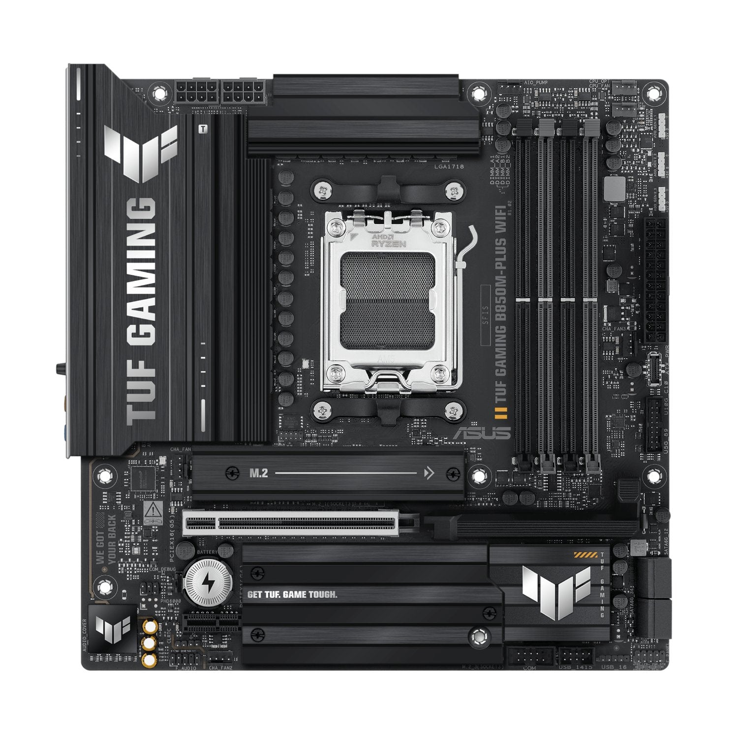Asus TUF Gaming B850M-PLUS WIFI AM5 Micro ATX Gaming Motherboard