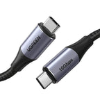 UGREEN Gen2 Type-C Male to Male Data Cable – 240W Fast Charging | 10Gbps | 4K - Wolf Media Store