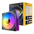 Antec VISION PWM 120mm ARGB Infinity Mirror Case Fan 3 Pack Black - Wolf Media Store