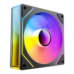 Antec VISION PWM 120mm ARGB Infinity Mirror Case Fan 3 Pack Black - Wolf Media Store