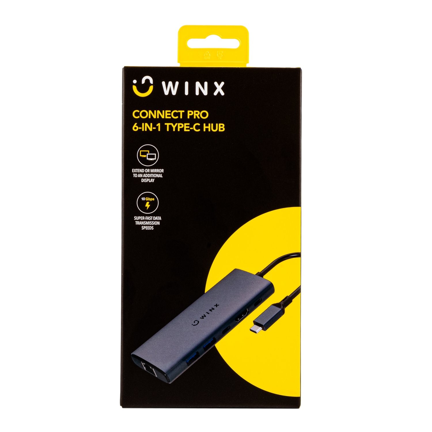 WINX CONNECT Pro 6-in-1 Type-C Hub-Wolf Media Store