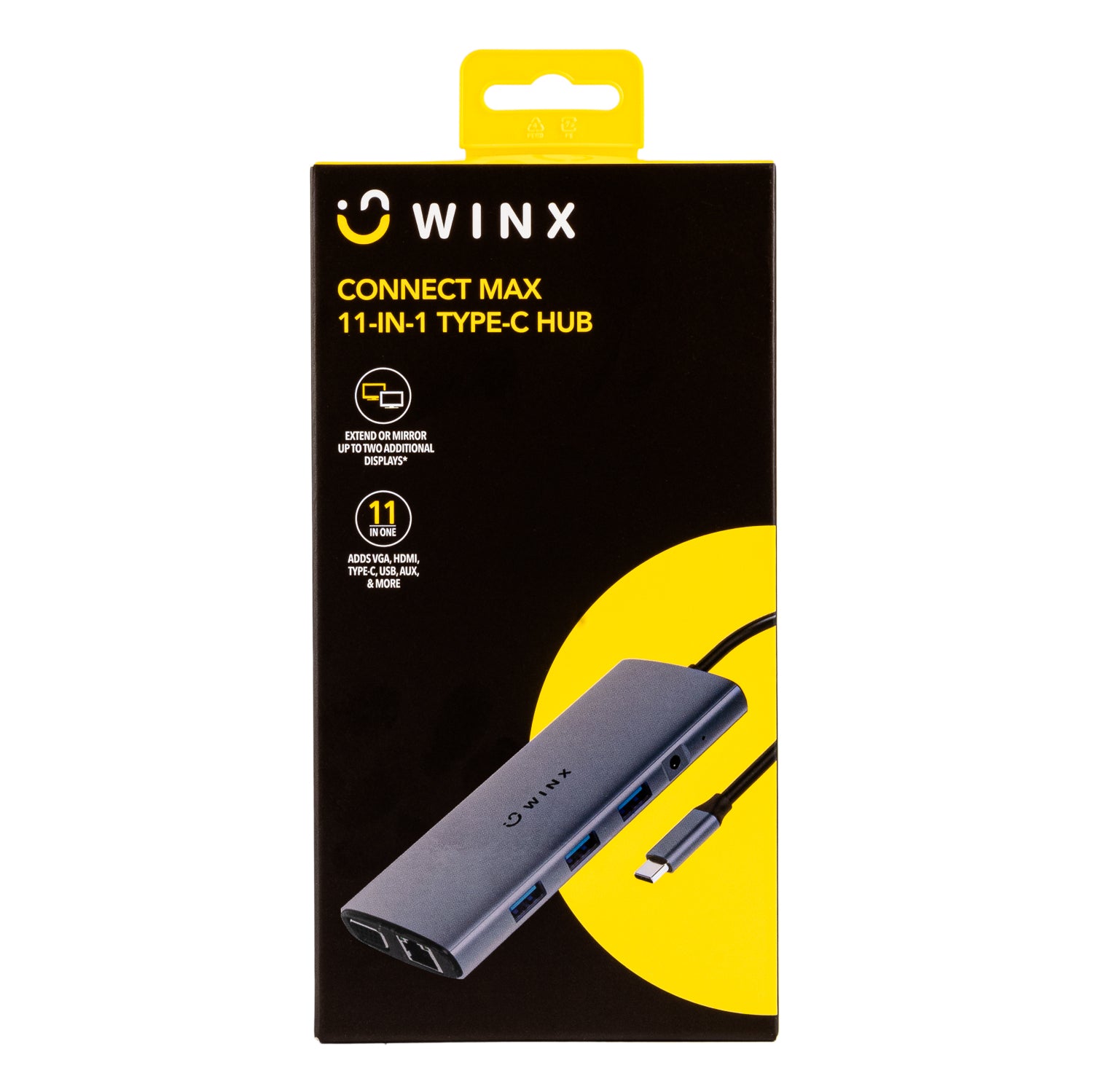 WINX CONNECT MAX 11-in-1 Type-C Hub-Wolf Media Store