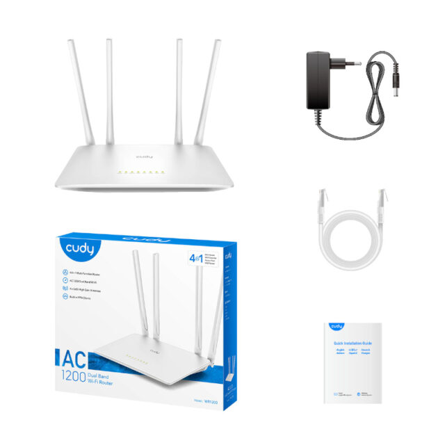 Cudy AC1200 Wi-Fi Router-Wolf Media Store