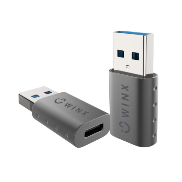 WINX LINK Simple USB to Type-C Adapter Dual Pack-Wolf Media Store