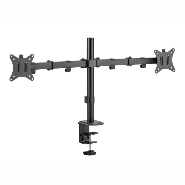 WINX RISE Simple Adjustable Dual Monitor Arm-Wolf Media Store