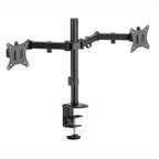 WINX RISE Simple Adjustable Dual Monitor Arm-Wolf Media Store