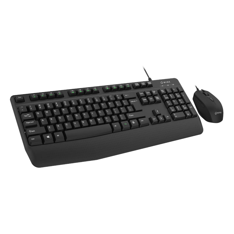 WINX DO Essential Wired Keyboard and Mouse Combo-Wolf Media Store