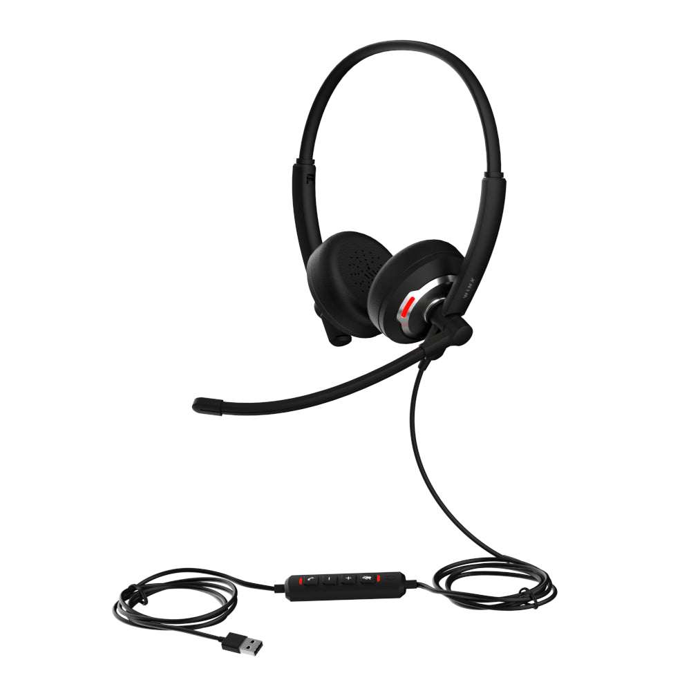 WINX CALL Pro AI Noise Cancelling Mic Headset-Wolf Media Store