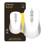 WINX CLICK Easy 1600DPI 2.4GHz Wireless Mouse-Wolf Media Store