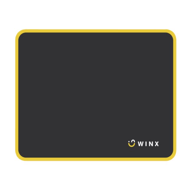 WINX GLIDE Black Medium Mouse Pad-Wolf Media Store