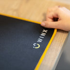 WINX GLIDE Black Medium Mouse Pad-Wolf Media Store