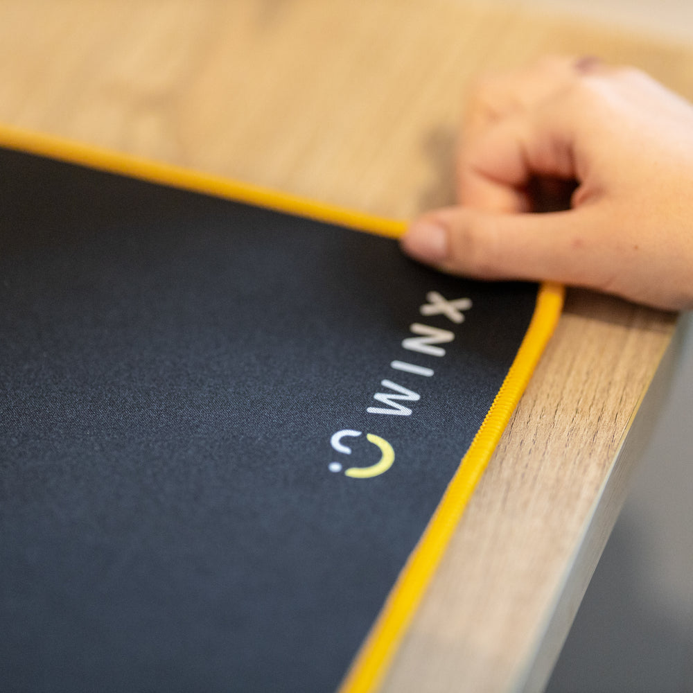 WINX GLIDE Black Medium Mouse Pad-Wolf Media Store