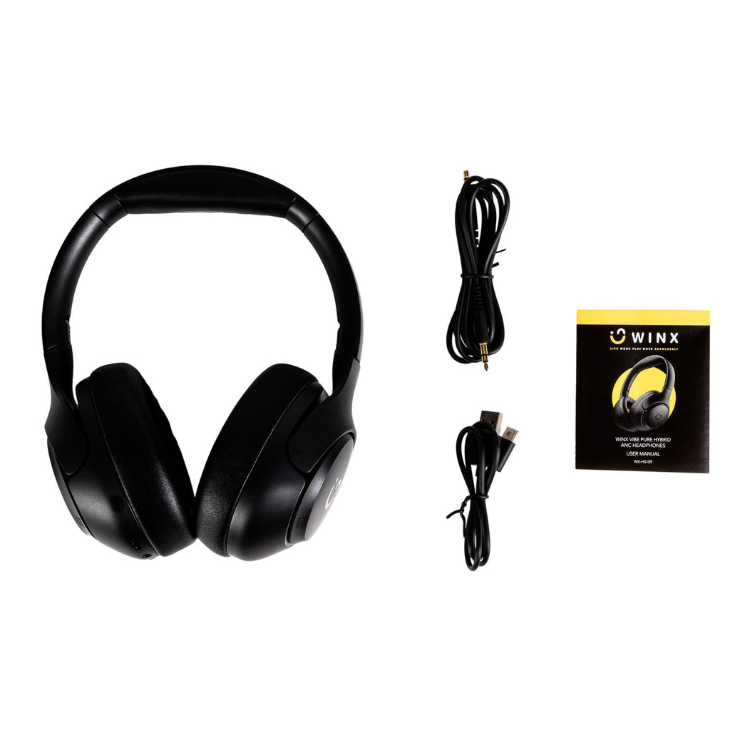 WINX VIBE Pure Hybrid ANC Headphones-Wolf Media Store