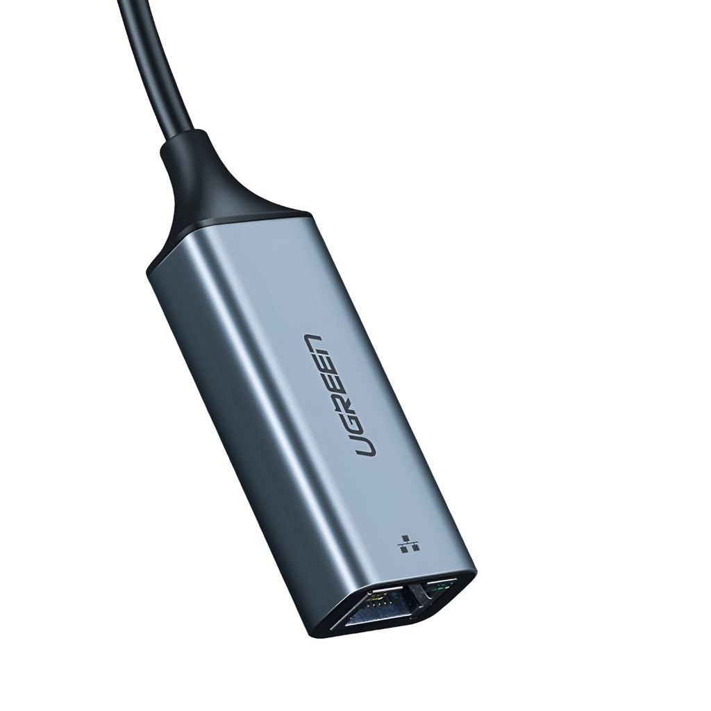 UGREEN CM199-50737 Type-C to Gigabit Ethernet Adapter - Silver-Wolf Media Store