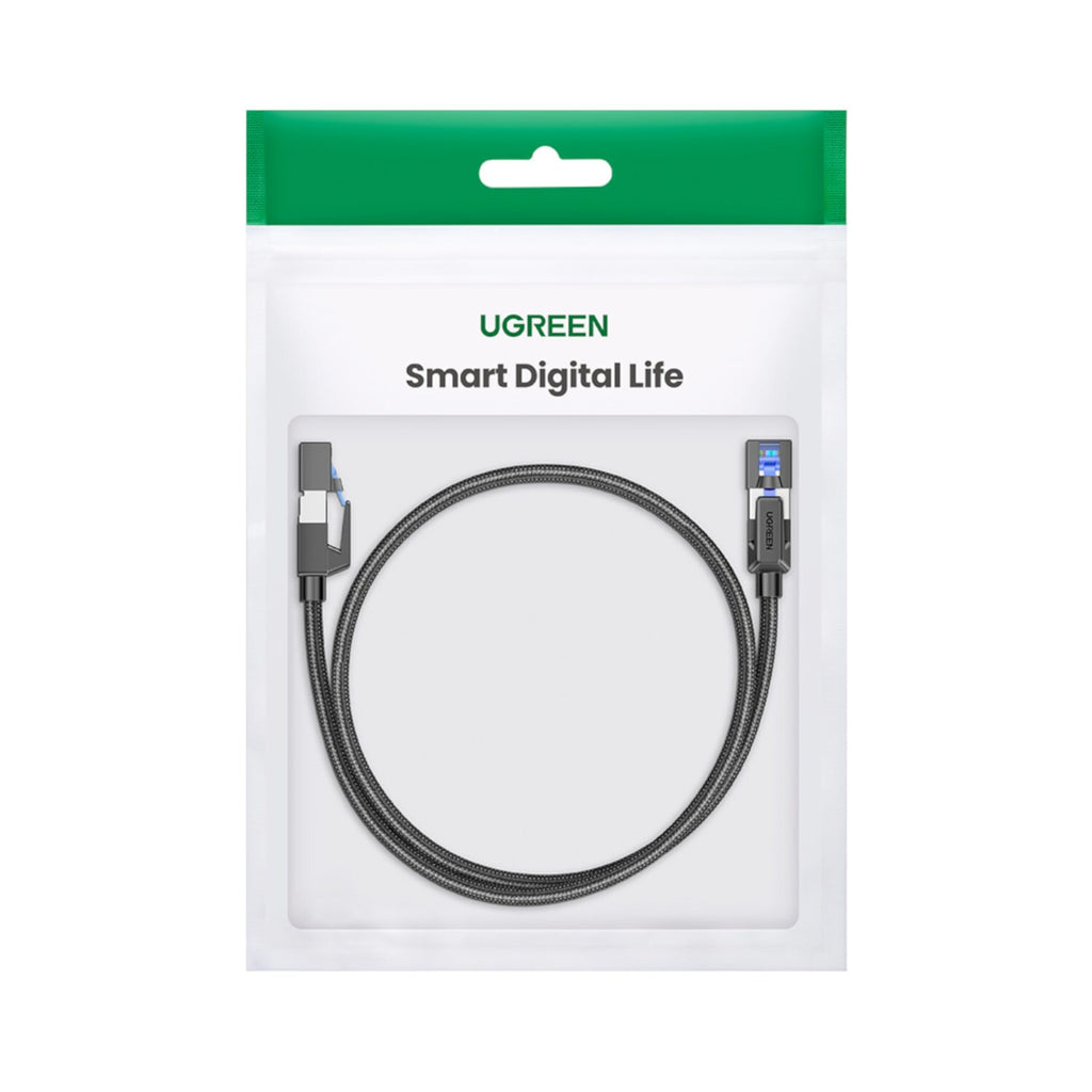 UGREEN Cat8 Nylon Braided Ethernet Cable - 40Gbps with Modular Plugs - 3m - Wolf Media Store