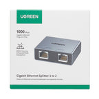 UGREEN 1-to-2 Gigabit Ethernet Splitter, 1000Mbps LAN Network Adapter - Wolf Media Store