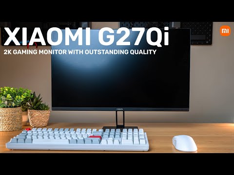 Xiaomi G27Qi 27" 2K 1440p IPS Gaming Monitor (180Hz, 1ms, 16:9, HDMI/DP, and AMD FreeSync)