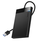 UGREEN USB 3.0 to 2.5” SATA Hard Drive Enclosure (Non-Detachable Cable) - Wolf Media Store